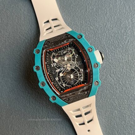 Richard Mille Mens Watch 50x43mm Quartz Movement Stainless Steel Watches - Image 2