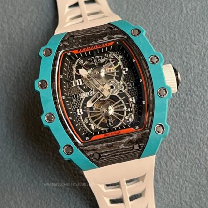 Richard Mille Mens Watch 50x43mm Quartz Movement Stainless Steel Watches - Image 4