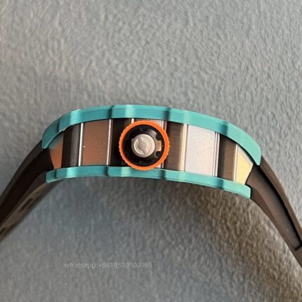 Richard Mille Mens Watch 50x43mm Quartz Movement Stainless Steel Watches - Image 5