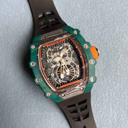 Richard Mille Mens Watch 50x43mm Quartz Movement Stainless Steel Watches - Image 2