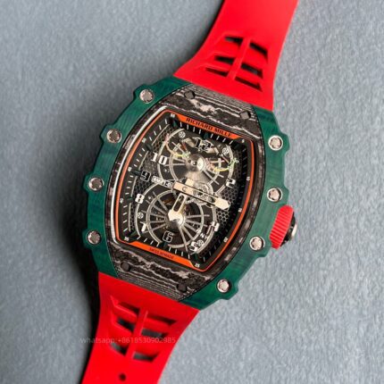 Richard Mille Mens Watch 50x43mm Quartz Movement Stainless Steel Watches - Image 3