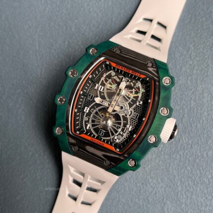 Richard Mille Mens Watch 50x43mm Quartz Movement Stainless Steel Watches - Image 3