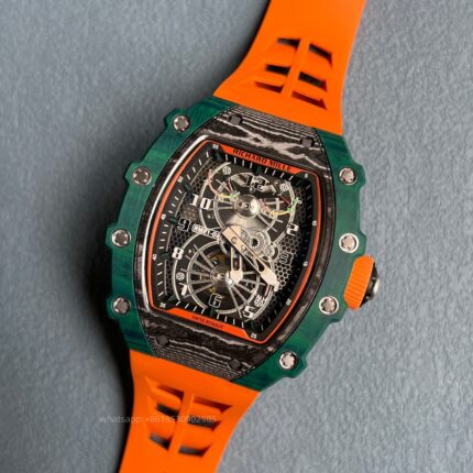 Richard Mille Mens Watch 50x43mm Quartz Movement Stainless Steel Watches - Image 3