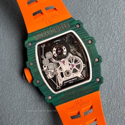 Richard Mille Mens Watch 50x43mm Quartz Movement Stainless Steel Watches - Image 7