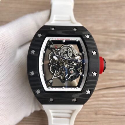 Richard Mille Mens Watch 50x43mm Automatic Mechanical Movement Stainless Steel Watches