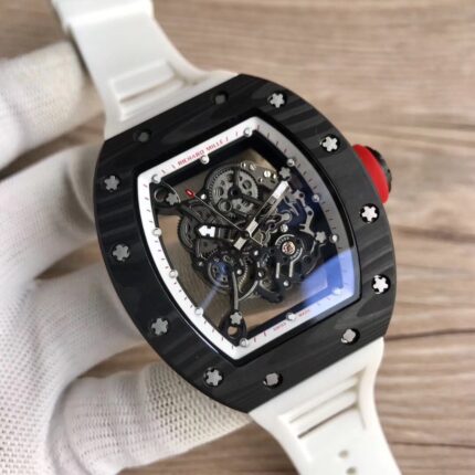 Richard Mille Mens Watch 50x43mm Automatic Mechanical Movement Stainless Steel Watches - Image 2