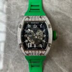 Richard Mille Mens Watch 49x41mm Automatic Mechanical Movement Stainless Steel Watches