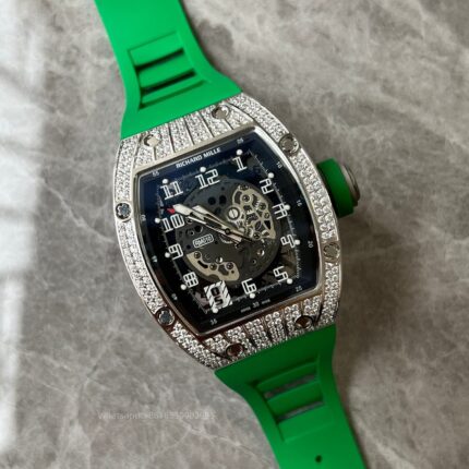 Richard Mille Mens Watch 49x41mm Automatic Mechanical Movement Stainless Steel Watches - Image 2