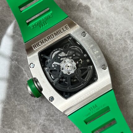 Richard Mille Mens Watch 49x41mm Automatic Mechanical Movement Stainless Steel Watches - Image 7