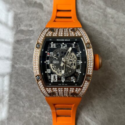 Richard Mille Mens Watch 49x41mm Automatic Mechanical Movement Stainless Steel Watches