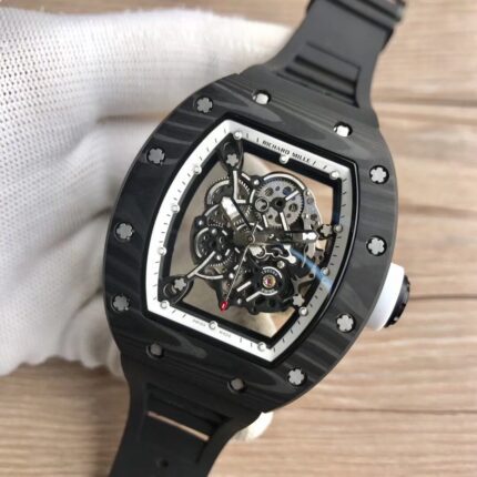 Richard Mille Mens Watch 50x43mm Automatic Mechanical Movement Stainless Steel Watches - Image 2