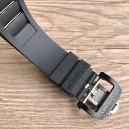 Richard Mille Mens Watch 50x43mm Automatic Mechanical Movement Stainless Steel Watches - Image 9