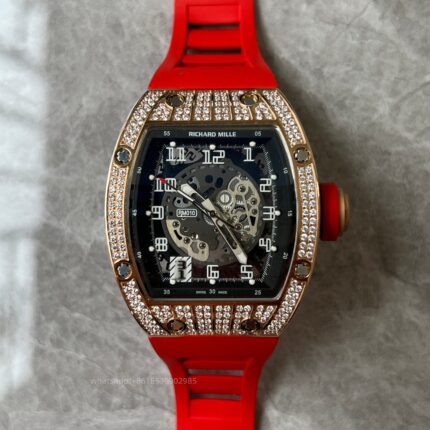 Richard Mille Mens Watch 49x41mm Automatic Mechanical Movement Stainless Steel Watches