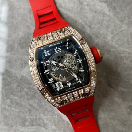 Richard Mille Mens Watch 49x41mm Automatic Mechanical Movement Stainless Steel Watches - Image 2