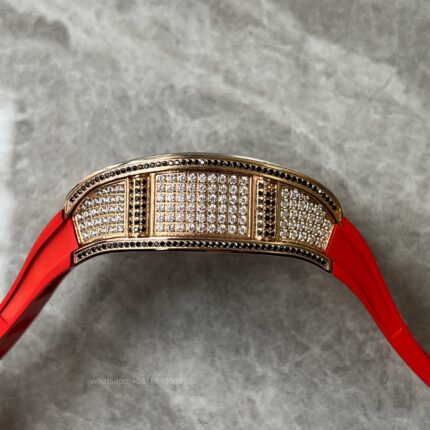 Richard Mille Mens Watch 49x41mm Automatic Mechanical Movement Stainless Steel Watches - Image 5