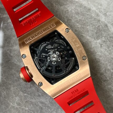 Richard Mille Mens Watch 49x41mm Automatic Mechanical Movement Stainless Steel Watches - Image 7