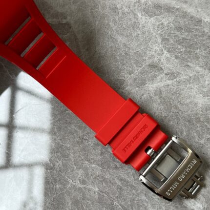 Richard Mille Mens Watch 49x41mm Automatic Mechanical Movement Stainless Steel Watches - Image 8