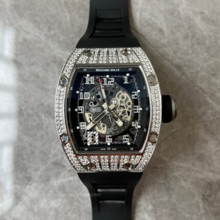 Richard Mille Mens Watch 49x41mm Automatic Mechanical Movement Stainless Steel Watches