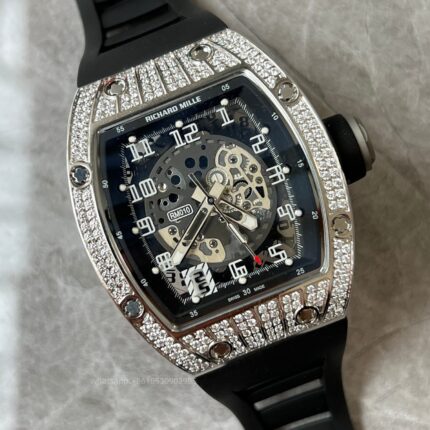 Richard Mille Mens Watch 49x41mm Automatic Mechanical Movement Stainless Steel Watches - Image 4