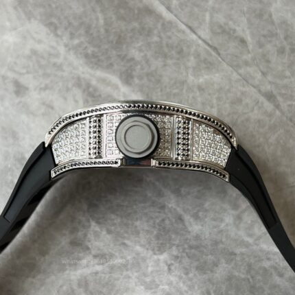 Richard Mille Mens Watch 49x41mm Automatic Mechanical Movement Stainless Steel Watches - Image 6