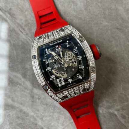 Richard Mille Mens Watch 49x41mm Automatic Mechanical Movement Stainless Steel Watches - Image 2