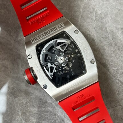 Richard Mille Mens Watch 49x41mm Automatic Mechanical Movement Stainless Steel Watches - Image 7