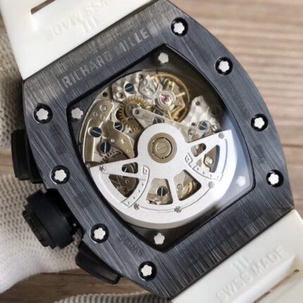 Richard Mille Mens Watch 50x40mm Cal.7750 Automatic Mechanical Movement Stainless Steel Watches - Image 5