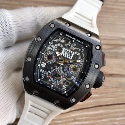 Richard Mille Mens Watch 50x40mm Cal.7750 Automatic Mechanical Movement Stainless Steel Watches - Image 3