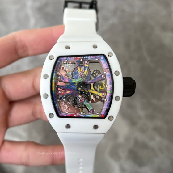 Richard Mille Mens Watch 49x41mm Automatic Mechanical Movement Stainless Steel Watches