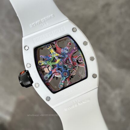 Richard Mille Mens Watch 49x41mm Automatic Mechanical Movement Stainless Steel Watches - Image 7