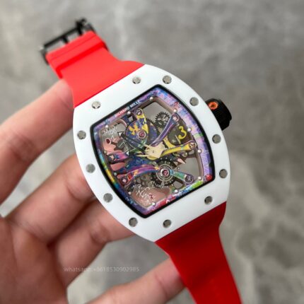 Richard Mille Mens Watch 49x41mm Automatic Mechanical Movement Stainless Steel Watches - Image 2