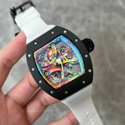 Richard Mille Mens Watch 49x41mm Automatic Mechanical Movement Stainless Steel Watches - Image 2