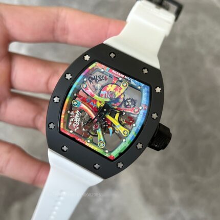 Richard Mille Mens Watch 49x41mm Automatic Mechanical Movement Stainless Steel Watches - Image 3