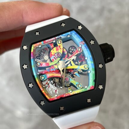 Richard Mille Mens Watch 49x41mm Automatic Mechanical Movement Stainless Steel Watches - Image 4