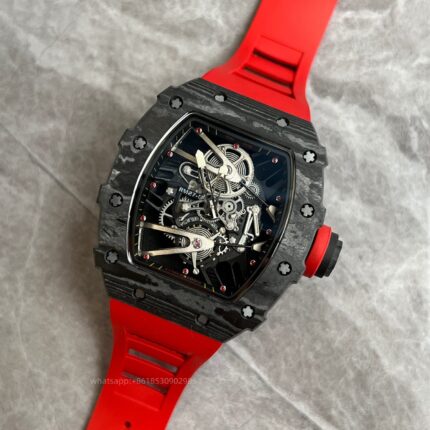 Richard Mille Mens Watch 50x43mm Automatic Mechanical Movement Stainless Steel Watches - Image 3