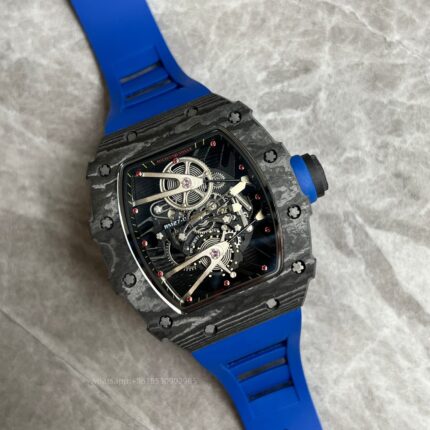 Richard Mille Mens Watch 50x43mm Automatic Mechanical Movement Stainless Steel Watches - Image 2