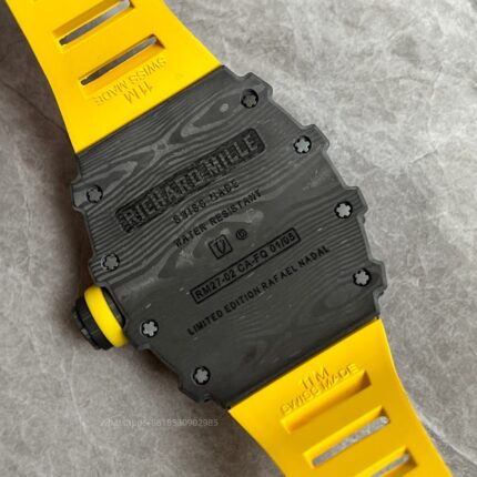 Richard Mille Mens Watch 50x43mm Automatic Mechanical Movement Stainless Steel Watches - Image 7