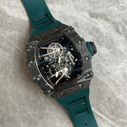 Richard Mille Mens Watch 50x43mm Automatic Mechanical Movement Stainless Steel Watches - Image 2