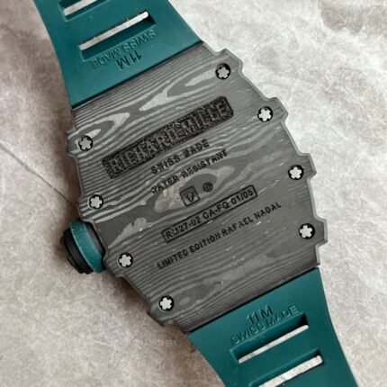 Richard Mille Mens Watch 50x43mm Automatic Mechanical Movement Stainless Steel Watches - Image 7