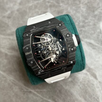 Richard Mille Mens Watch 50x43mm Automatic Mechanical Movement Stainless Steel Watches - Image 7