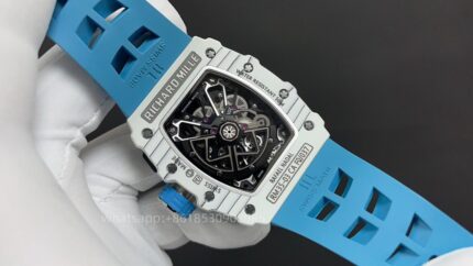Richard Mille Mens Watch 50x43mm Automatic Mechanical Movement Stainless Steel Watches - Image 4