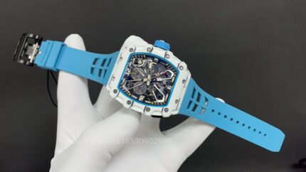 Richard Mille Mens Watch 50x43mm Automatic Mechanical Movement Stainless Steel Watches - Image 3