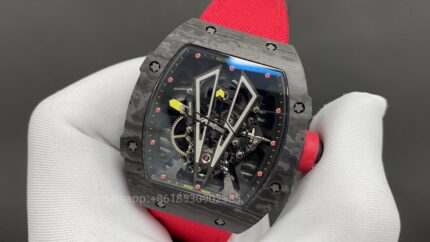 Richard Mille Mens Watch 50x43mm Automatic Mechanical Movement Stainless Steel Watches - Image 2