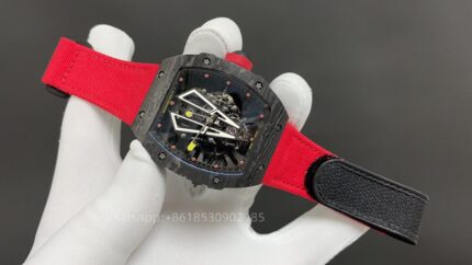 Richard Mille Mens Watch 50x43mm Automatic Mechanical Movement Stainless Steel Watches - Image 3