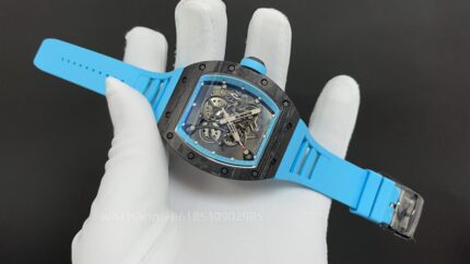 Richard Mille Mens Watch 50x43mm Automatic Mechanical Movement Stainless Steel Watches - Image 3