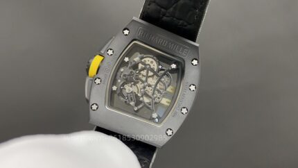 Richard Mille Mens Watch 50x43mm Automatic Mechanical Movement Stainless Steel Watches - Image 5