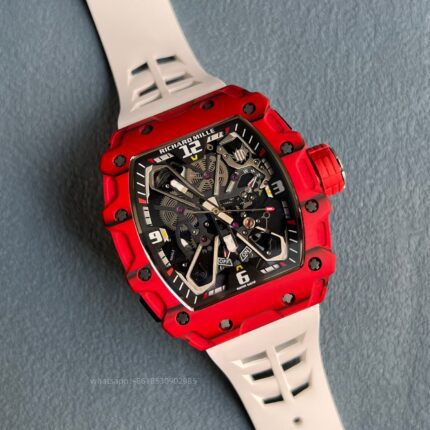Richard Mille Mens Watch 50x43mm Automatic Mechanical Movement Stainless Steel Watches - Image 2