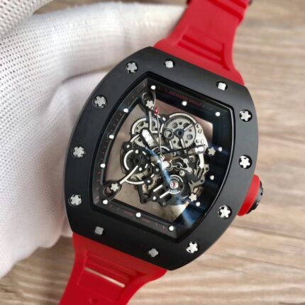 Richard Mille Mens Watch 50x43mm Automatic Mechanical Movement Stainless Steel Watches - Image 2