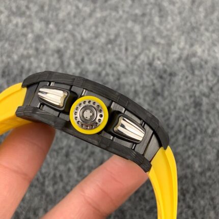 Richard Mille Mens Watch 50x43mm Automatic Mechanical Movement Stainless Steel Watches - Image 5