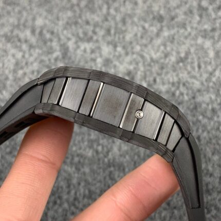 Richard Mille Mens Watch 50x40mm Automatic Mechanical Movement Stainless Steel Watches - Image 6